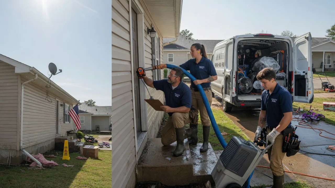 Ceiling Water Damage Restoration in Ottsville, PA near me